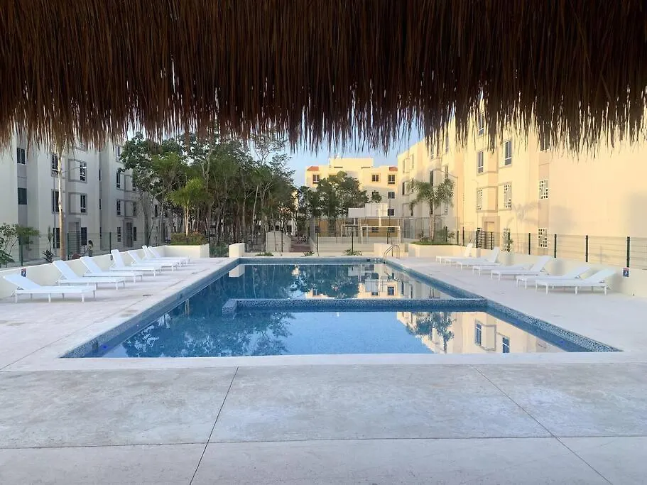 Increible Depa Tuluminati Con Alberca 10Min Centro Lägenhet 0*, Tulum Mexiko